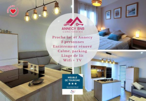 Le Cosy Alpin, T2, parking proche lac